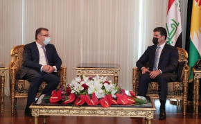 رئيس إقليم كوردستان يستقبل نائب وزير خارجية أرمينيا