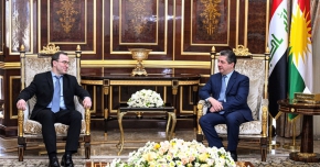 رئيس حكومة إقليم كوردستان يستقبل السفير الروسي لدى العراق