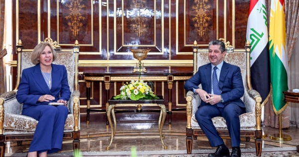 رئيس حكومة إقليم كوردستان يستقبل السفيرة الأسترالية لدى العراق