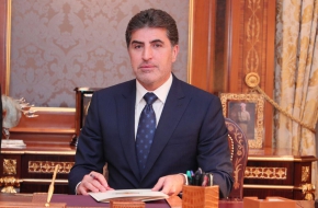 تهنئة رئيس إقليم كوردستان بمناسبة حلول عید الفطر المبارک