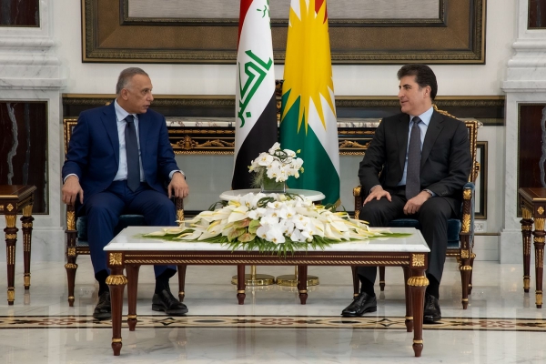 رئيس إقليم كوردستان ورئيس الوزراء العراقي يبحثان أوضاع البلد