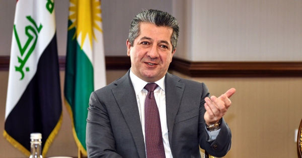 رئيس حكومة إقليم كوردستان يستقبل وفداً من طلبة أكاديمية فيينا الدبلوماسية