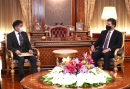 رئيس إقليم كوردستان يجتمع مع السفير الياباني
