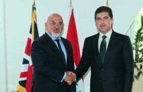 رئيس إقليم كوردستان يجتمع مع وزير التربية البريطاني