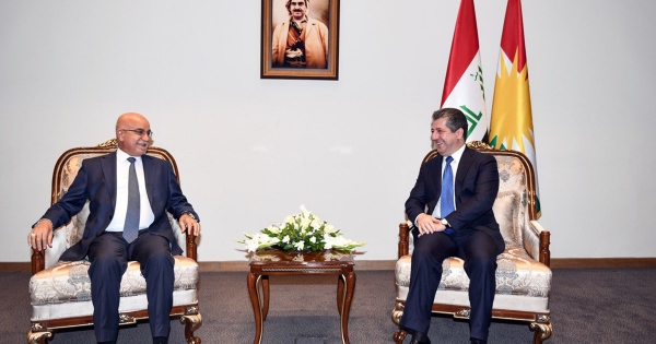 رئيس حكومة إقليم كوردستان يستقبل وزير الصحة العراقي