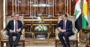 رئيس حكومة إقليم كوردستان يستقبل السفير الدنماركي الجديد لدى العراق