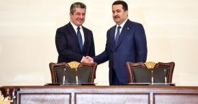 بحضور رئيس الوزراء الاتحادي ورئيس حكومة إقليم كوردستان التوقيع على اتفاق لاستئناف تصدير النفط