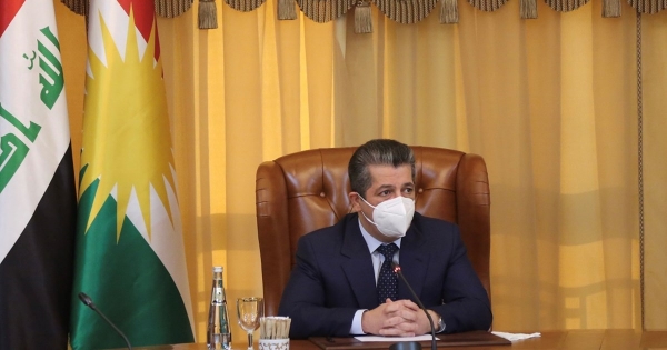 رئيس حكومة إقليم كوردستان يجتمع بالوفد الحكومي التفاوضي مع بغداد