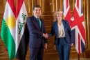 رئيس إقليم كوردستان يجتمع مع وزيرة الخارجية البريطانية