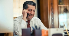 رئيس حكومة إقليم كوردستان يتلقى اتصالاً هاتفياً من وزير الخارجية الفرنسي