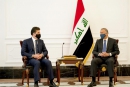 الرئيس نيجيرفان بارزاني يجتمع مع رئيس الوزراء العراقي