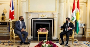 Prime Minister of the Kurdistan Regional Government Receives High-Level British Delegation