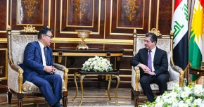 PM Masrour Barzani receives new Japanese Ambassador to Iraq
