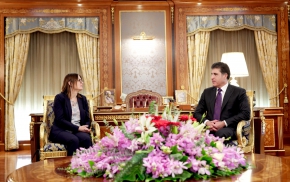 President Nechirvan Barzani receives the incoming Ambassador of Sweden