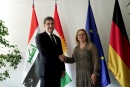 President Nechirvan Barzani meets with the Minister for Economic Cooperation and Development of Germany