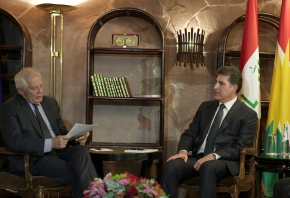 President Nechirvan Barzani meets with Vice President of European Commission