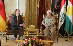 President Barzani Meets with Germany&#039;s Ambassador to Iraq‏