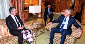 PM Barzani discusses revenue diversification with former UK Prime Minister