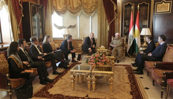 President Barzani Receives British Parliamentary Delegation‏