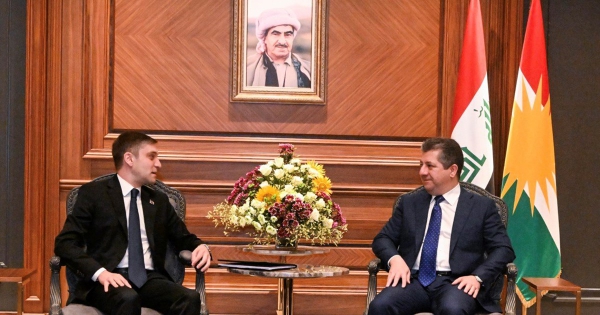 Prime Minister Barzani receives Azerbaijan’s Charge d&#039;affaires