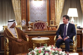 President Nechirvan Barzani receives the new Ambassador of the United Arab Emirates