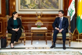 President Nechirvan Barzani meets with high-level US delegation