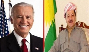 US Vice President Biden Congratulates President Barzani on Sinjar Liberation