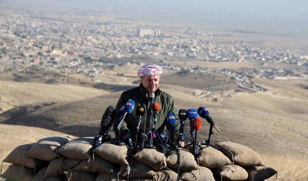 President Barzani Announces Liberation of Sinjar