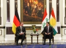 President Nechirvan Barzani meets with German Defense Minister Boris Pistorius