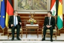 President Nechirvan Barzani meets with a high level delegation from Germany