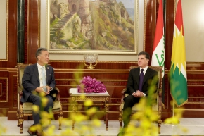 President Nechirvan Barzani receives a U.S. congressional delegation