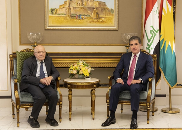 President Nechirvan Barzani meets İsmail Beşikçi