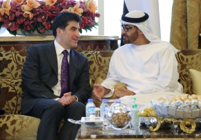 KRG delegation meets Abu Dhabi Crown Prince and UAE Foreign Minister