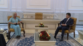 President Nechirvan Barzani meets with UNSG Special Representative Plasschaert