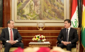 President Nechirvan Barzani meets with a high level US delegation