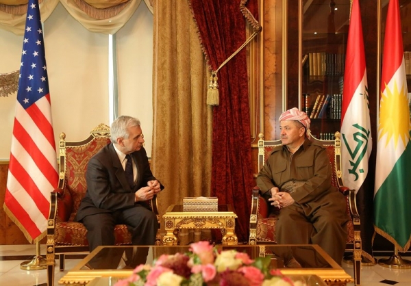 President Barzani Meets US Senator Jack Reed