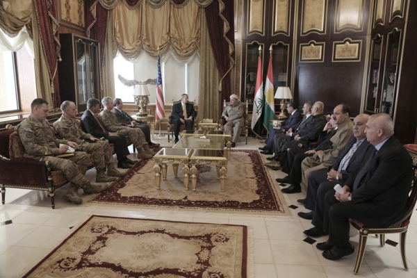 President Barzani Receives President Obama&#039;s Special Presidential Envoy‏