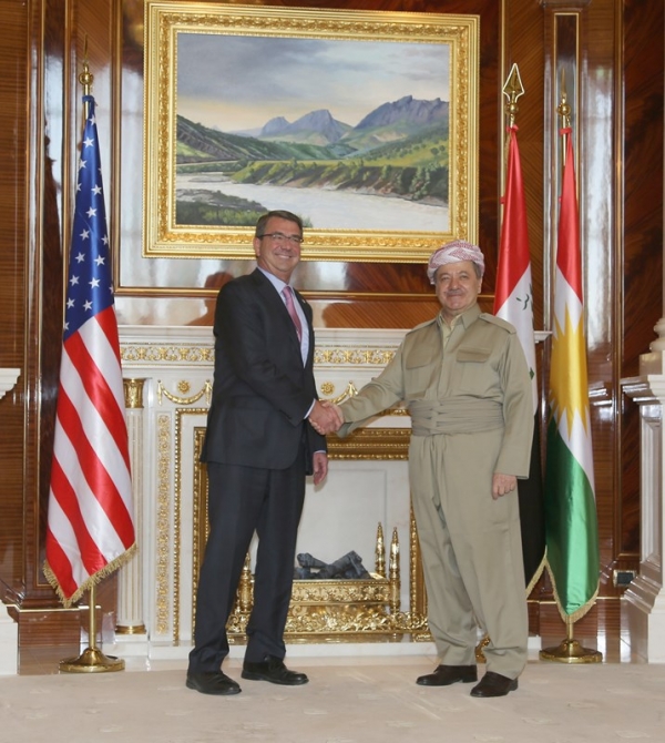 President Barzani Meets with U.S. Secretary of Defense‏