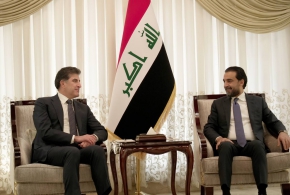 President Nechirvan Barzani meets with Speaker of the House of Representatives of Iraq