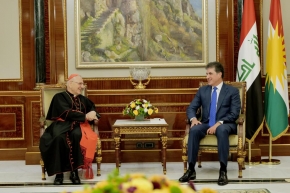 President Nechirvan Barzani receives Patriarch of Chaldean Catholic Church
