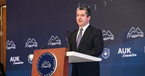 Prime Minister Masrour Barzani warns about climate change effects at MEPS Forum