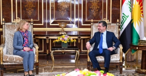 Prime Minister Barzani receives UK&#039;s new Consul-General in Erbil