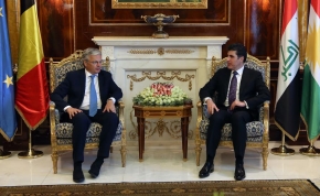 PM Barzani and Belgian government DPM discuss Region&#039;s situation