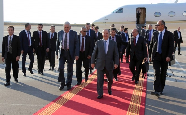 President Barzani Returns to Kurdistan