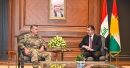 Prime Minister Masrour Barzani receives General Matthew McFarlane, Commander of the Coalition Forces in Iraq and Syria