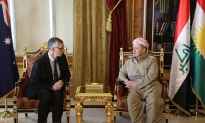 President Barzani Welcomes Australian Ambassador to Iraq