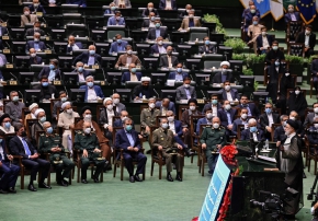 شرکت «نیچیروان بارزانی» رئیس اقلیم کردستان در مراسم تحلیف رئیس جمهوری ایران