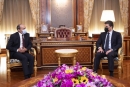 رئیس اقلیم کردستان از کنسول مصر در اربیل استقبال کرد