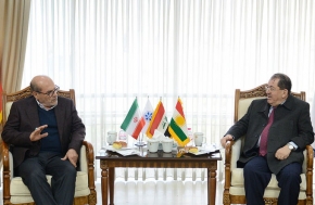 «ناظم دباغ» با «محمود نجفی‌عرب» رئیس اتاق بازرگانی تهران دیدار کرد